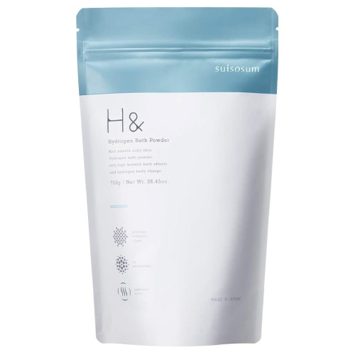 H& アッシュアンド 高濃度水素 入浴剤 無香料 750g (30回分)